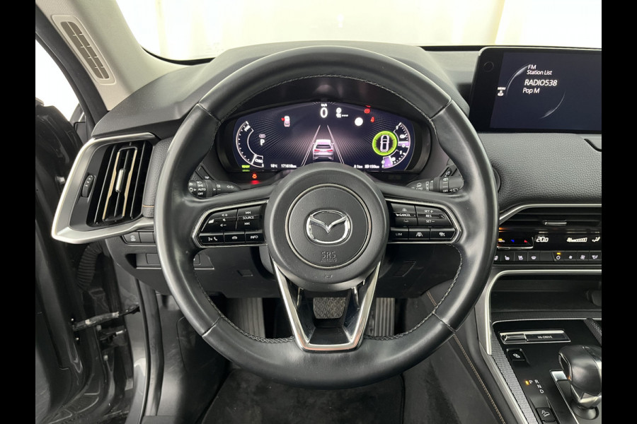 Mazda CX-60 2.5 e-SkyActiv PHEV Exclusive-Line AWD (Plug-In / 3-Fase) (INCL-BTW) *LEATHER | FULL-LED | BLINDSPOT | HEATED/COOLD-COMFORTSEATS | DIGI-COCKPIT | KEYLESS | DAB | NAVI-FULLMAP | CAMERA | TOWBAR | CARPLAY | SHIFTPADDLES | MEMORY-PACK | HEAD-UP | ...