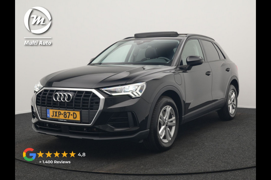 Audi Q3 45 TFSI e PHEV 245pk Dealer O.H. | Trekhaak Af Fabriek | Panodak | Camera | Alcantara Sportstoelen Verwarmd | Apple Carplay | Keyless | Blis | LED Koplampen | Virtual | Navigatie | DAB | Plug In Hybrid |
