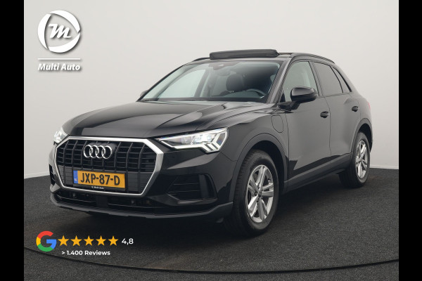 Audi Q3 45 TFSI e PHEV 245pk Dealer O.H. | Trekhaak Af Fabriek | Panodak | Camera | Alcantara Sportstoelen Verwarmd | Apple Carplay | Keyless | Blis | LED Koplampen | Virtual | Navigatie | DAB | Plug In Hybrid |