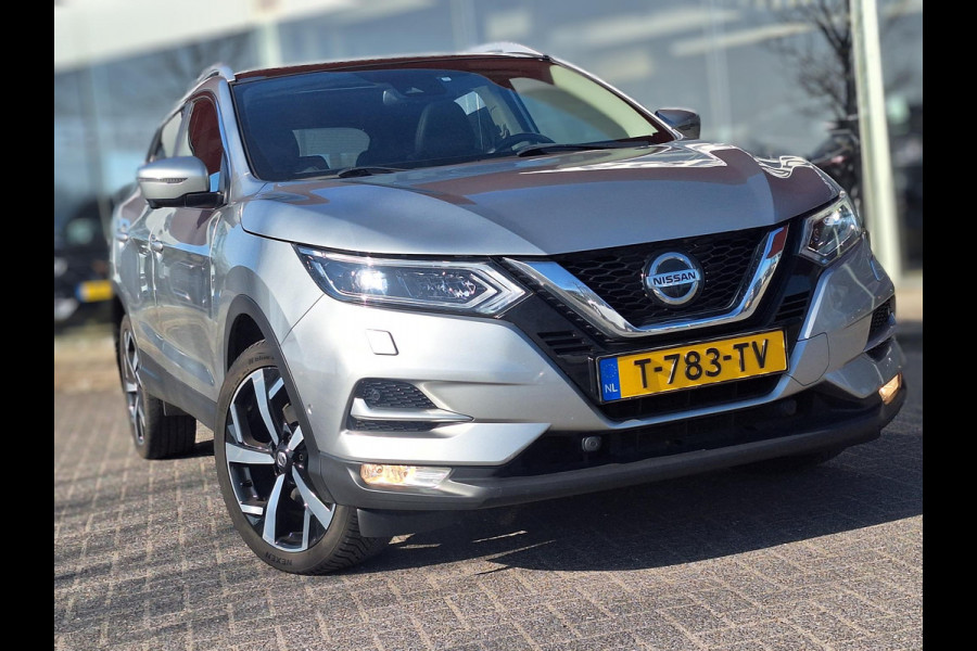 Nissan QASHQAI 1.3 DIG-T Tekna DCT Automaat | Panodak | Trekhaak | LED | 360Cam | Climate | Navi  | All Season banden |