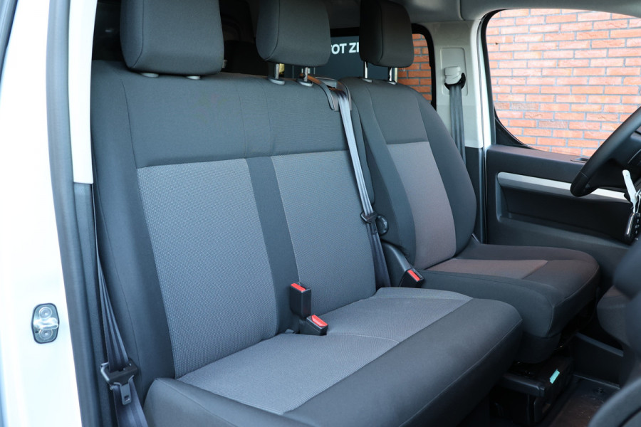 Opel Vivaro 2.0 BlueHDi L3H1 DC AUT | Dubbel cabine | Blind Spot | Navigatie | CarPlay | Camera | L+R Schuifdeur | Lane Assist | DAB | BPM Vrij | 6-Zitter | Nieuwe APK