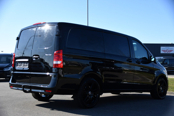 Mercedes-Benz Vito 116 CDI L2 Black Edition FACE LIFT, Camera, Cruise, Carplay, Leder, Automaat, 164pk, Trekhaak, Multimedia, Uniek!