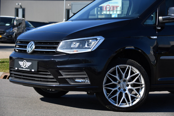 Volkswagen Caddy 2.0 TDI L1H1 Highline Black Edition Adaptieve Cruise, Carplay, 150pk, Automaat, LED, Stoelverwarming, Leder, Multimedia, Voorruit verwarming, Uniek!