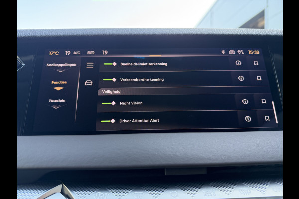 DS DS 4 225pk E-Tense La Première (Elektrisch Schuifdak - Leder incl verwarming/koeling/massage/geheugen - NightVision - Focal Electra -