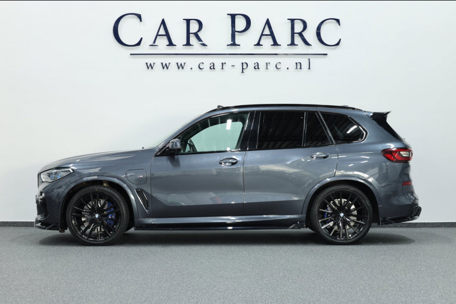 BMW X5 XDrive45e M-sport MAXTON/LASER/VIRTUAL/SFEER/LUCHT/PANO/LEER+S.VERWARMING+MEMORY/22" LMV/360 CAM/ACC/ECC/12 MND GARANTIE!