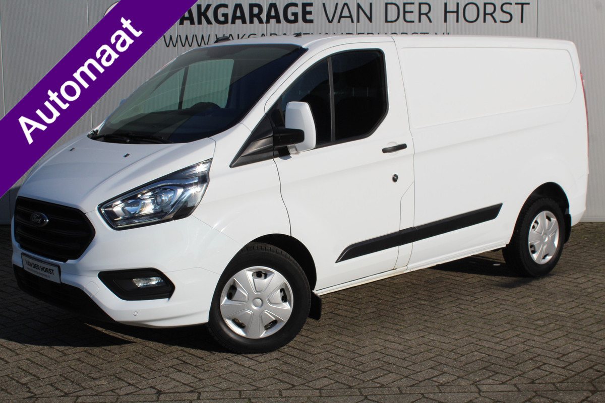 Ford Transit Custom 300 2.0 TDCI L1H1 Trend / AUTOMAAT ! Erg nette Ford Transit Custom automaat ! Airco, stoel- en voorraamverwarming, cruise control, parkeersensoren v+a, bijrijdersbank, beklede laadruimte etc.