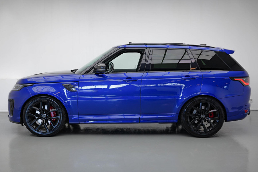 Land Rover Range Rover Sport 5.0 V8 SC SVR |Pano|Carbon|QuickSilver|HUD|360|22 Inch|