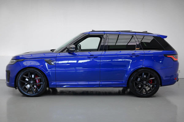 Land Rover Range Rover Sport 5.0 V8 SC SVR |Pano|Carbon|QuickSilver|HUD|360|22 Inch|