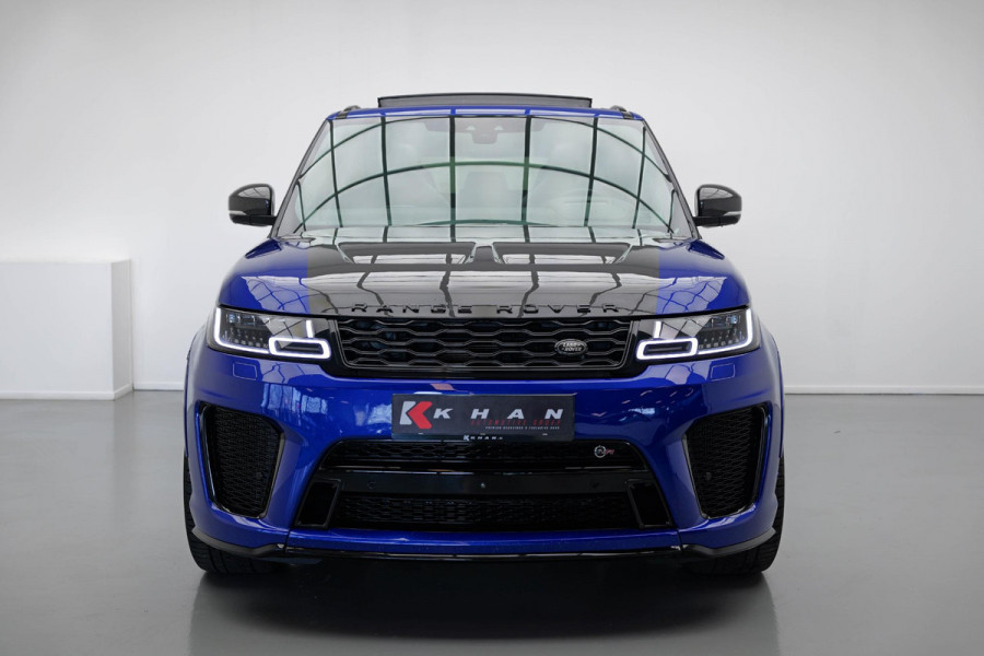 Land Rover Range Rover Sport 5.0 V8 SC SVR |Pano|Carbon|QuickSilver|HUD|360|22 Inch|
