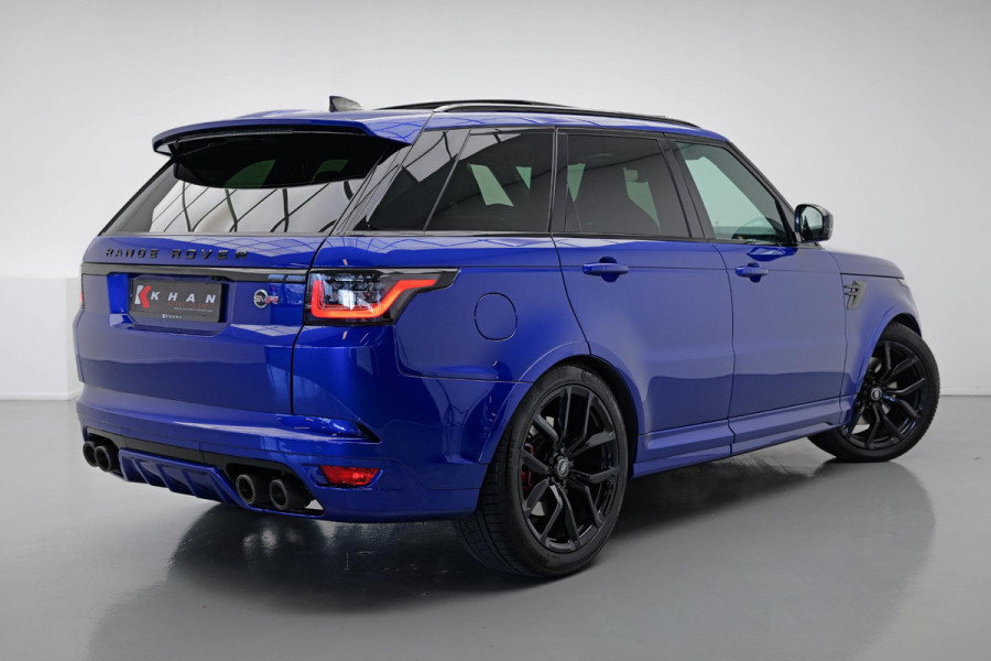 Land Rover Range Rover Sport 5.0 V8 SC SVR |Pano|Carbon|QuickSilver|HUD|360|22 Inch|
