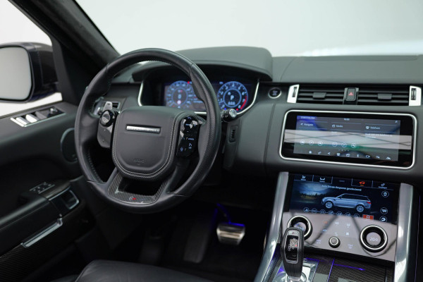 Land Rover Range Rover Sport 5.0 V8 SC SVR |Pano|Carbon|QuickSilver|HUD|360|22 Inch|