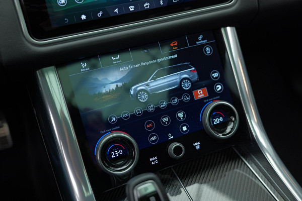 Land Rover Range Rover Sport 5.0 V8 SC SVR |Pano|Carbon|QuickSilver|HUD|360|22 Inch|
