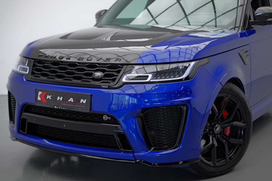 Land Rover Range Rover Sport 5.0 V8 SC SVR |Pano|Carbon|QuickSilver|HUD|360|22 Inch|
