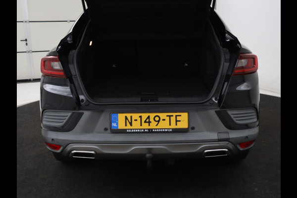 Renault Arkana 1.6 E-Tech Hybrid 145 R.S. Line | Leder/Alcantara | Trekhaak | Stoelverwarming | Adaptive cruise | Camera | Carplay | Keyless | Park Assist | Full LED | Navigatie | Stuurverwarming