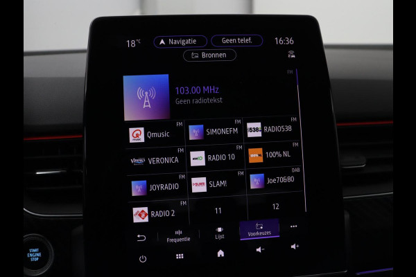 Renault Arkana 1.6 E-Tech Hybrid 145 R.S. Line | Leder/Alcantara | Trekhaak | Stoelverwarming | Adaptive cruise | Camera | Carplay | Keyless | Park Assist | Full LED | Navigatie | Stuurverwarming