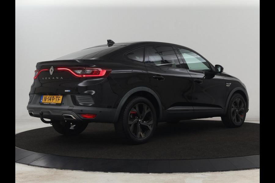 Renault Arkana 1.6 E-Tech Hybrid 145 R.S. Line | Leder/Alcantara | Trekhaak | Stoelverwarming | Adaptive cruise | Camera | Carplay | Keyless | Park Assist | Full LED | Navigatie | Stuurverwarming