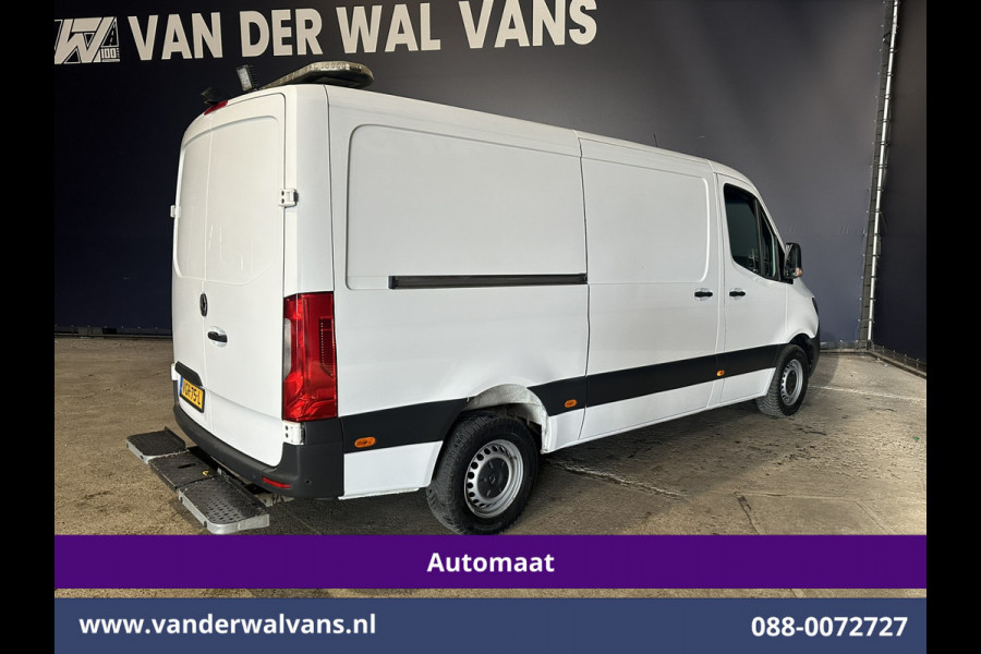Mercedes-Benz Sprinter 316 CDI 164pk Automaat 3500kg Trekhaak L2H1 Inrichting Euro6 Airco | Omvormer | Camera | Apple Carplay Android Auto, Cruisecontrol, Parkeersensoren, Trilplaat Kraan