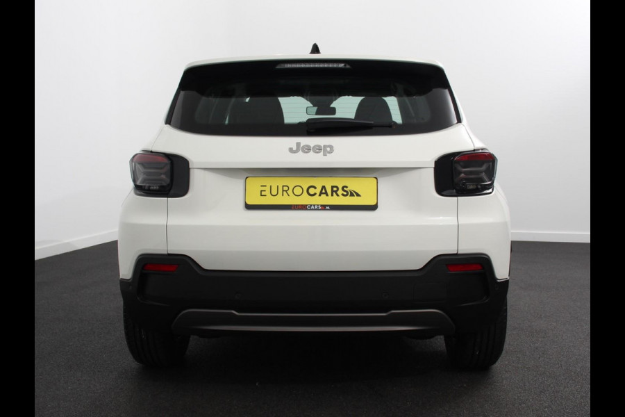 Jeep Avenger Longitude 54 kWh Automaat | Navigatie | Apple Carplay/ Android Auto | Parkeersensor achter | Cruise Control | Stoelverwarming | Full LED | Virtual Cockpit | Climate Control