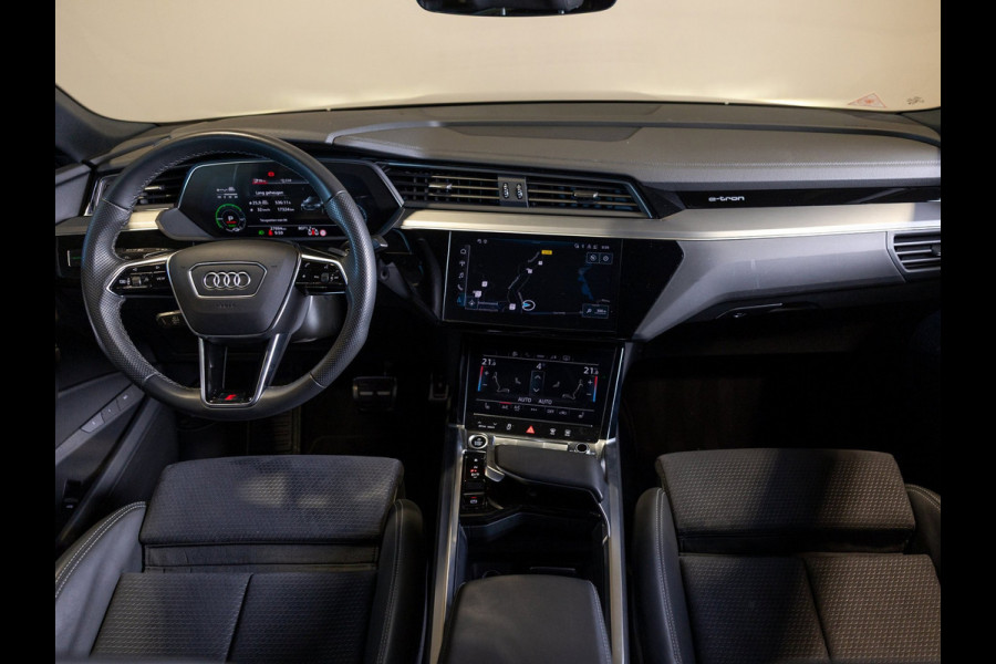 Audi Q8 Sportback e-tron 50 quattro S Edition 95 kWh / 340pk / Elektrische stoelverstelling / Achteruitrij camera /