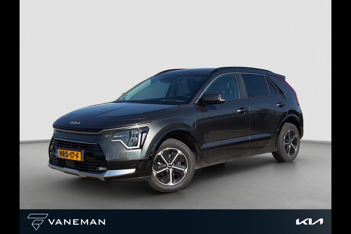 Kia Niro 1.6 GDi PHEV DynamicPlusLine Leder | Stoel- en Stuurverwarming | Adapt. Cruise | Schuif/Kanteldak | Elektr. Achterklep |