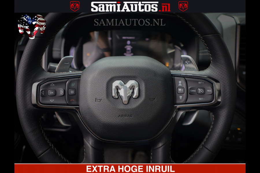 Dodge Ram 1500 GT HULK PACK Crew Cab Sport 1500 GT EDITION | 5.7 V8 HEMI 4x4 | VIRTUAL COCKPIT | HEAD-UP | ADAPTIVE CRUISE | 360 CAMERA |  Comfortabele Dubbele Cabine met Royale 5 Zitplaatsen | BPM vrij