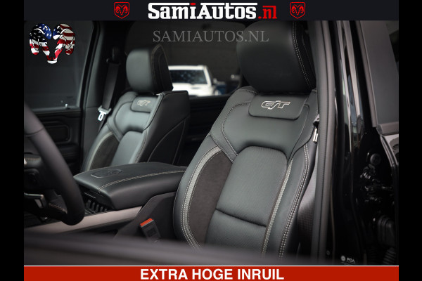 Dodge Ram 1500 GT HULK PACK Crew Cab Sport 1500 GT EDITION | 5.7 V8 HEMI 4x4 | VIRTUAL COCKPIT | HEAD-UP | ADAPTIVE CRUISE | 360 CAMERA |  Comfortabele Dubbele Cabine met Royale 5 Zitplaatsen | BPM vrij