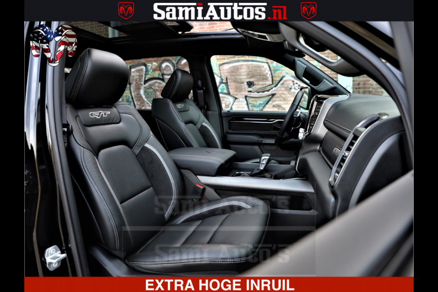 Dodge Ram 1500 GT HULK PACK Crew Cab Sport 1500 GT EDITION | 5.7 V8 HEMI 4x4 | VIRTUAL COCKPIT | HEAD-UP | ADAPTIVE CRUISE | 360 CAMERA |  Comfortabele Dubbele Cabine met Royale 5 Zitplaatsen | BPM vrij