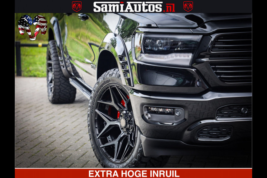 Dodge Ram 1500 GT HULK PACK Crew Cab Sport 1500 GT EDITION | 5.7 V8 HEMI 4x4 | VIRTUAL COCKPIT | HEAD-UP | ADAPTIVE CRUISE | 360 CAMERA |  Comfortabele Dubbele Cabine met Royale 5 Zitplaatsen | BPM vrij