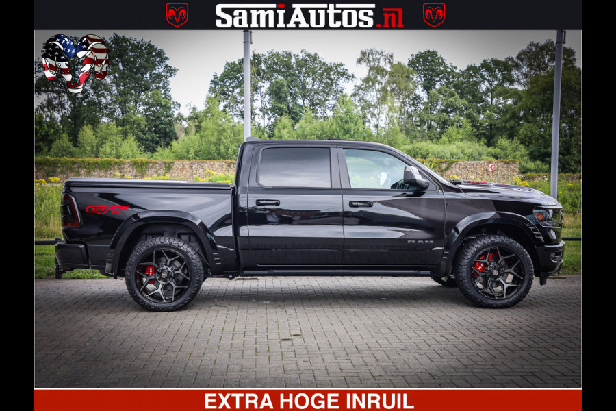 Dodge Ram 1500 GT HULK PACK Crew Cab Sport 1500 GT EDITION | 5.7 V8 HEMI 4x4 | VIRTUAL COCKPIT | HEAD-UP | ADAPTIVE CRUISE | 360 CAMERA |  Comfortabele Dubbele Cabine met Royale 5 Zitplaatsen | BPM vrij