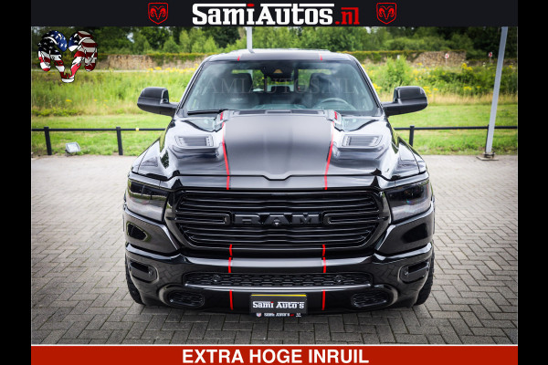 Dodge Ram 1500 GT HULK PACK Crew Cab Sport 1500 GT EDITION | 5.7 V8 HEMI 4x4 | VIRTUAL COCKPIT | HEAD-UP | ADAPTIVE CRUISE | 360 CAMERA |  Comfortabele Dubbele Cabine met Royale 5 Zitplaatsen | BPM vrij
