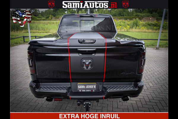 Dodge Ram 1500 GT HULK PACK Crew Cab Sport 1500 GT EDITION | 5.7 V8 HEMI 4x4 | VIRTUAL COCKPIT | HEAD-UP | ADAPTIVE CRUISE | 360 CAMERA |  Comfortabele Dubbele Cabine met Royale 5 Zitplaatsen | BPM vrij