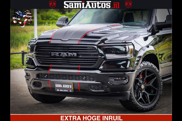 Dodge Ram 1500 GT HULK PACK Crew Cab Sport 1500 GT EDITION | 5.7 V8 HEMI 4x4 | VIRTUAL COCKPIT | HEAD-UP | ADAPTIVE CRUISE | 360 CAMERA |  Comfortabele Dubbele Cabine met Royale 5 Zitplaatsen | BPM vrij