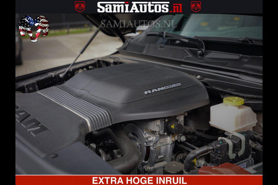 Dodge Ram 1500 GT HULK PACK Crew Cab Sport 1500 GT EDITION | 5.7 V8 HEMI 4x4 | VIRTUAL COCKPIT | HEAD-UP | ADAPTIVE CRUISE | 360 CAMERA |  Comfortabele Dubbele Cabine met Royale 5 Zitplaatsen | BPM vrij