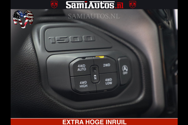 Dodge Ram 1500 GT HULK PACK Crew Cab Sport 1500 GT EDITION | 5.7 V8 HEMI 4x4 | VIRTUAL COCKPIT | HEAD-UP | ADAPTIVE CRUISE | 360 CAMERA |  Comfortabele Dubbele Cabine met Royale 5 Zitplaatsen | BPM vrij