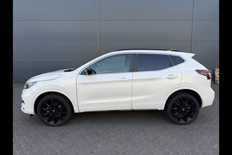 Nissan QASHQAI 160pk N-Tec (Trekhaak - Panoramadak - 360gr Camera - Parkeersensoren V+A - Keyless Entry - LED - 19"Zwart)