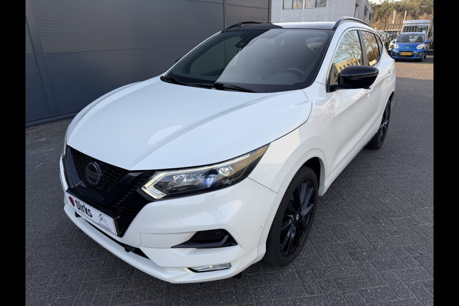Nissan QASHQAI 160pk N-Tec (Trekhaak - Panoramadak - 360gr Camera - Parkeersensoren V+A - Keyless Entry - LED - 19"Zwart)