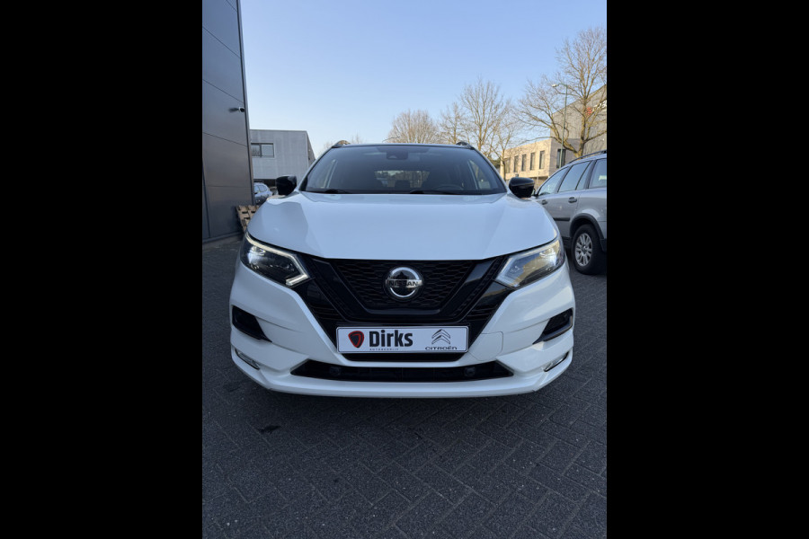 Nissan QASHQAI 160pk N-Tec (Trekhaak - Panoramadak - 360gr Camera - Parkeersensoren V+A - Keyless Entry - LED - 19"Zwart)