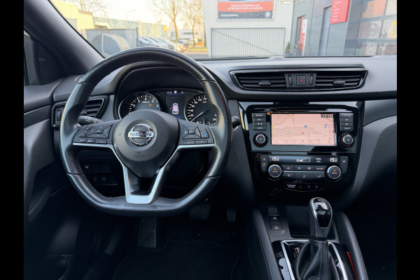 Nissan QASHQAI 160pk N-Tec (Trekhaak - Panoramadak - 360gr Camera - Parkeersensoren V+A - Keyless Entry - LED - 19"Zwart)