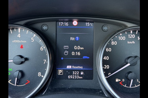 Nissan QASHQAI 160pk N-Tec (Trekhaak - Panoramadak - 360gr Camera - Parkeersensoren V+A - Keyless Entry - LED - 19"Zwart)