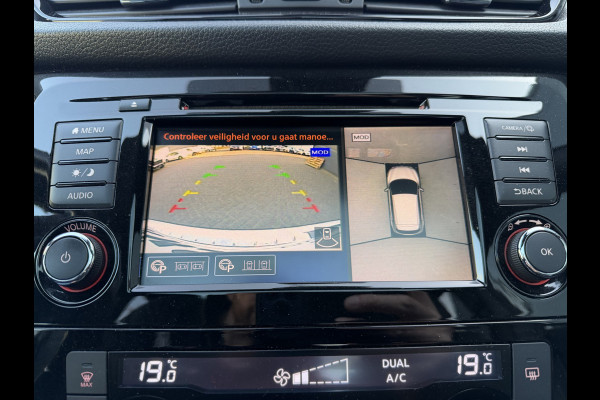Nissan QASHQAI 160pk N-Tec (Trekhaak - Panoramadak - 360gr Camera - Parkeersensoren V+A - Keyless Entry - LED - 19"Zwart)