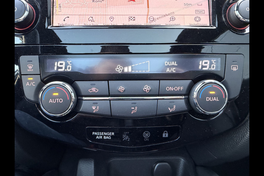 Nissan QASHQAI 160pk N-Tec (Trekhaak - Panoramadak - 360gr Camera - Parkeersensoren V+A - Keyless Entry - LED - 19"Zwart)