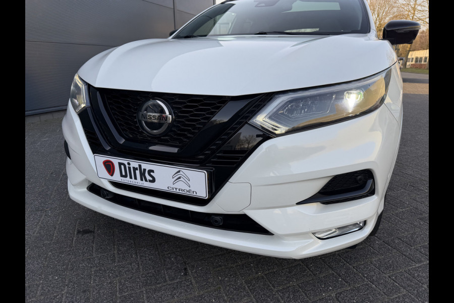 Nissan QASHQAI 160pk N-Tec (Trekhaak - Panoramadak - 360gr Camera - Parkeersensoren V+A - Keyless Entry - LED - 19"Zwart)