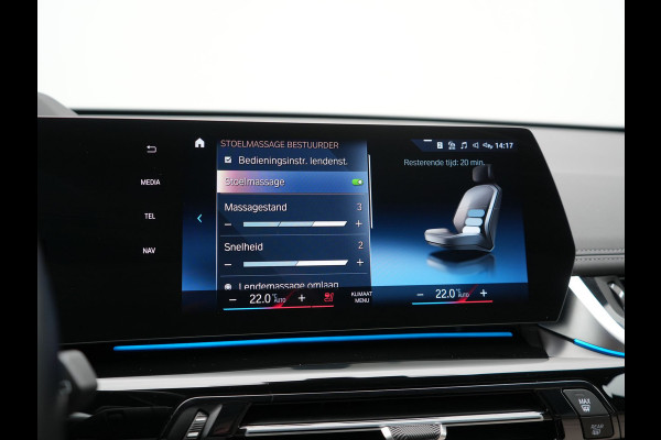 BMW X1 xDrive30e M Sport Plug In Hybrid 326pk Dealer O.H. PHEV | Panodak | Trekhaak af Fabriek | Lederen Sportstoelen Massage & Memory | Adaptive Cruise | 360 Camera | 20 "L.M | Harman / Kardon | Head Up | Keyless |