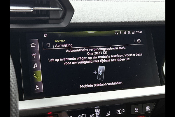 Audi A3 SPORTBACK 35 TFSI S-Line edition Plus(Goed OndH, Navi, Carplay, StoelV, PDC, Digitale Tellers, Cruise Con, Etc)