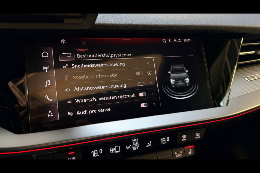 Audi S3 Sportback GERESERVEERD 2.0 TFSI S3 quattro Edition One Panoramadak/Sfeerverlichting/Carplay/ACC/Stoelverwarming/
