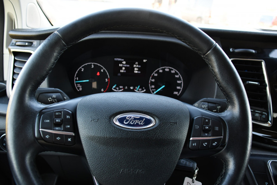 Ford Transit Custom 320 2.0 TDCI L2H1 Limited DC Black Edition Camera, Cruise, Carplay, 130pk, Stoelverwarming, 2 x Schuifdeur, Trekhaak, Multimedia, Automaat, Uniek!