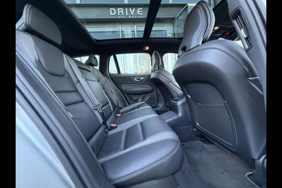 Volvo V60 2.0 T8 Recharge 390PK AWD R-Design |Pano|H/K|360CAM|AutoPilot|Trekhaak