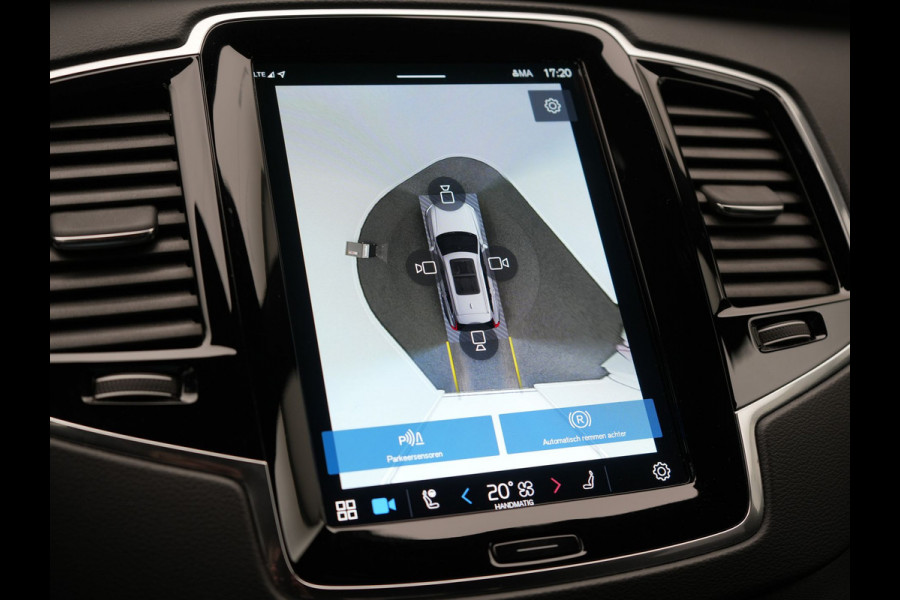 Volvo XC90 T8 Recharge AWD Ultimate Dark 7 Persoons LONG RANGE Plug In Hybrid 455pk Dealer O.H. PHEV | Trekhaak Af Fabriek | Panodak | Luchtvering |  Adaptive Cruise | Head Up | 360 Camera | Harman / Kardon | Lederen Sportstoelen Memory & Verwarmd | 22"L.M | Stuur Verwarmd | Keyless |