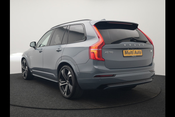 Volvo XC90 T8 Recharge AWD Ultimate Dark 7 Persoons LONG RANGE Plug In Hybrid 455pk Dealer O.H. PHEV | Trekhaak Af Fabriek | Panodak | Luchtvering |  Adaptive Cruise | Head Up | 360 Camera | Harman / Kardon | Lederen Sportstoelen Memory & Verwarmd | 22"L.M | Stuur Verwarmd | Keyless |
