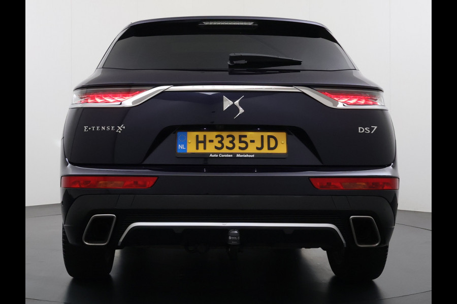 DS 7 Crossback Hybrid 300 4x4 Night Vision Lederen Massagestoelen PanoramaSchuifdak Adap.Cruise FOCAL Electra® Trekhaak Memory 360°Camera Apple Active Scan Suspension Elek.Stoelen+Verwarmd Elek.Achterklep Lane Assist Voorruitverwarming Led Lmv Dodehoek+Grootlicht Assist AWD 1e Eigenaar Origineel Nederlandse Auto Zeer compleet!